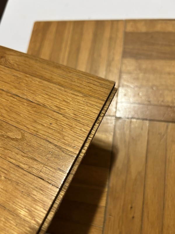 Solid Oak Parquet Flooring 12x12 10 Tiles 10 Sq Ft Reclaimed: FREE SHIP gallery