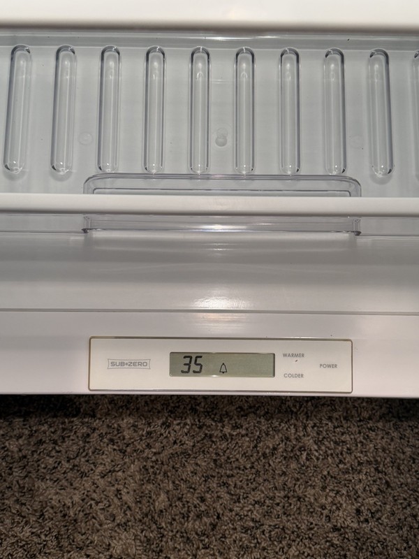 24" SS SUB ZERO UNDER COUNTER PANEL READY REFRIGERATOR Model UC-24R gallery