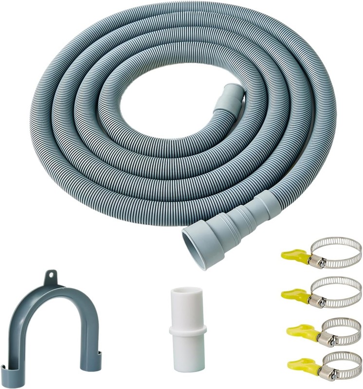 Universal Washing Machine Drain Hose Extension Portable Washer 6.5FT gallery