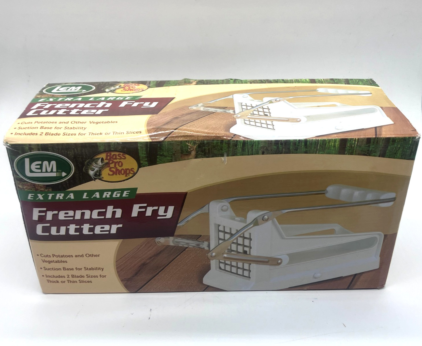 LEM Extra Large French Fry Vegetable Cutter Tool 2 Blade Sizes gallery