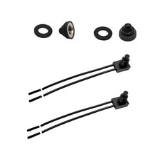 2 PCS Waterproof Push Button Switch 12V On/Off, EP-107 On/Off SPST Switch with