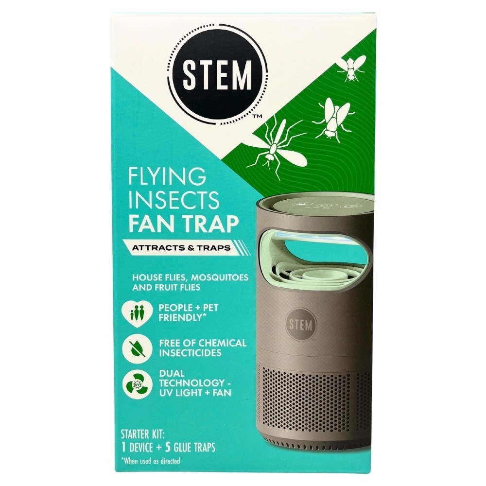 STEM Flying Insects Fan Trap Starter Kit: 1 Device + 5 Glue Traps gallery