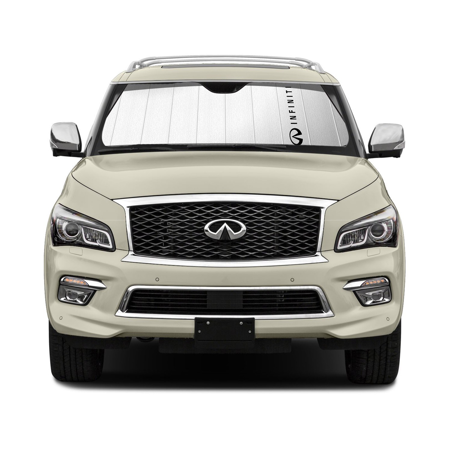 INFINITI Logo Universal Fit Auto Windshield Sun Shade at Jumbo Size gallery