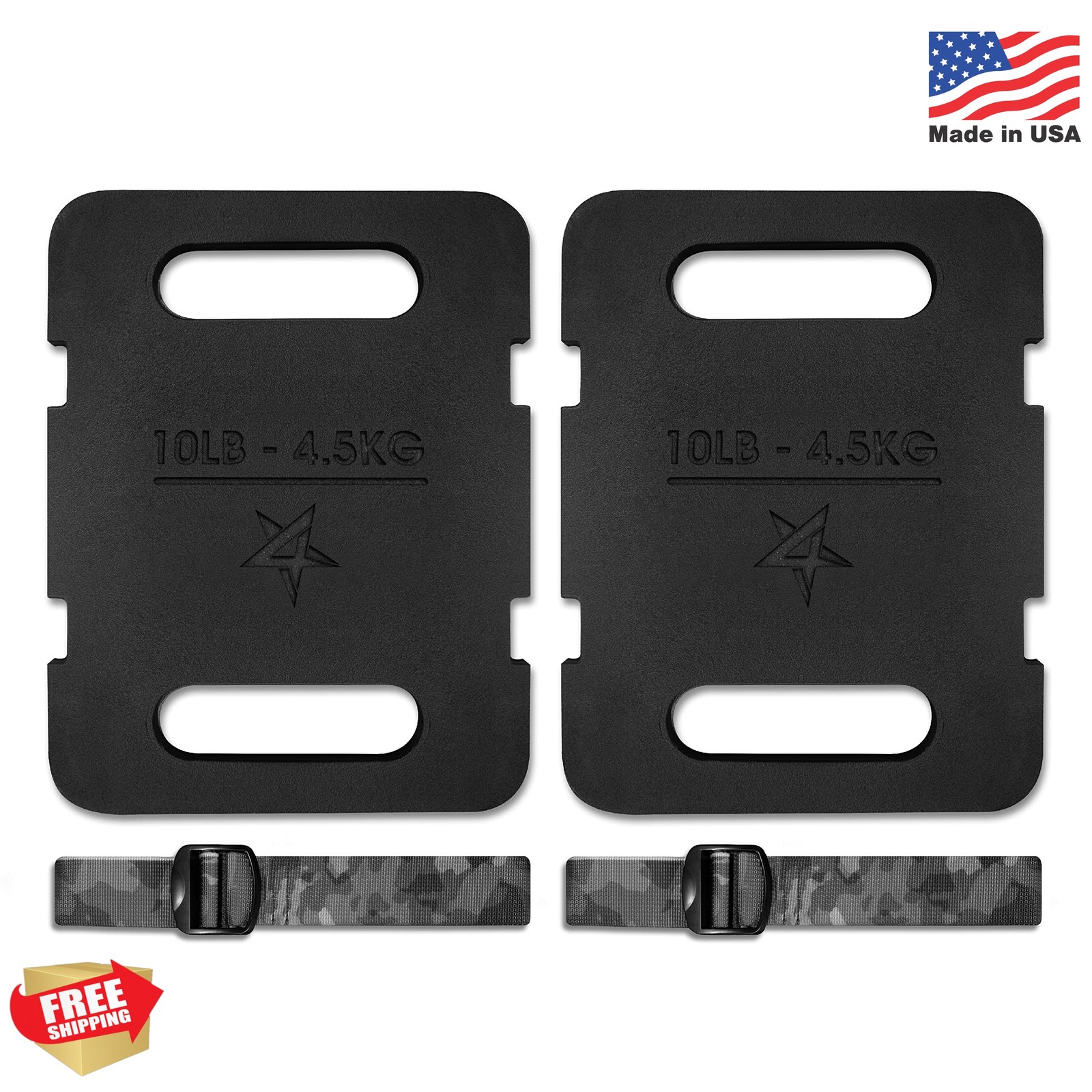 Yes4All Attachable Rucking Weight for Backpack, Cast Iron Training Weight Plate gallery