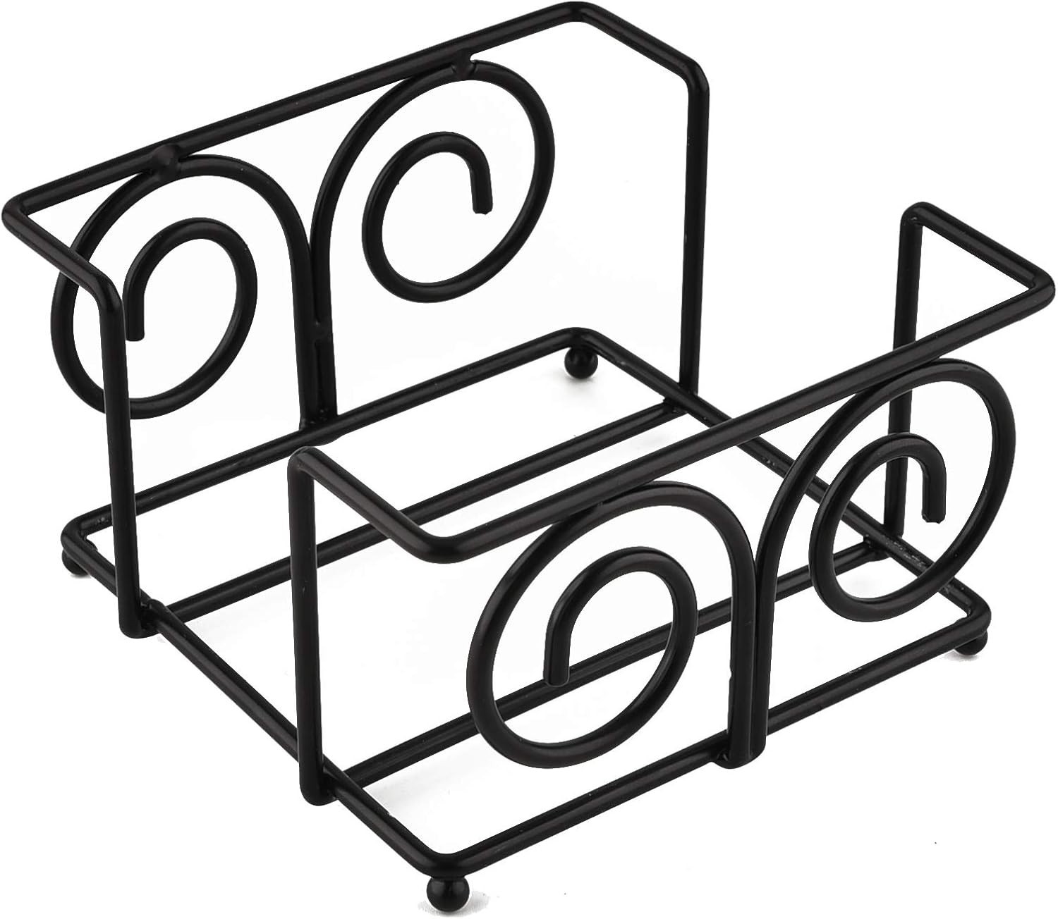 Coaster Holder 4.3 Inch Black Iron Metal Holder Storage Caddy For Both Round And gallery