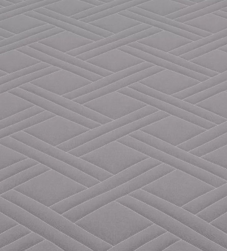 Solid Bed Quilt Yorkshire Home Gray Twin Size gallery