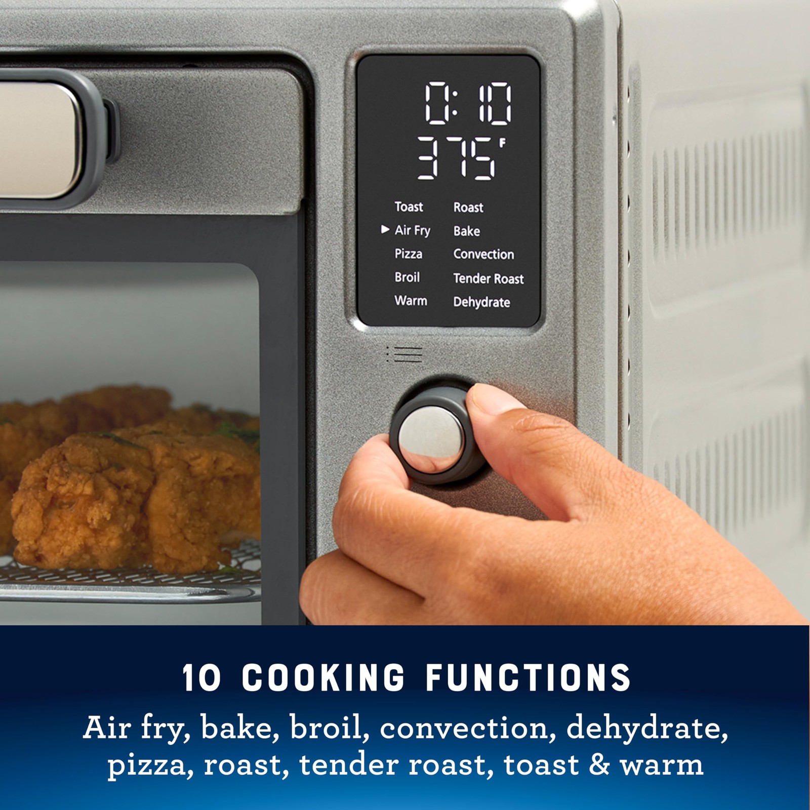 Oster 10 Function Air Fryer Oven Toaster Oven Countertop gallery