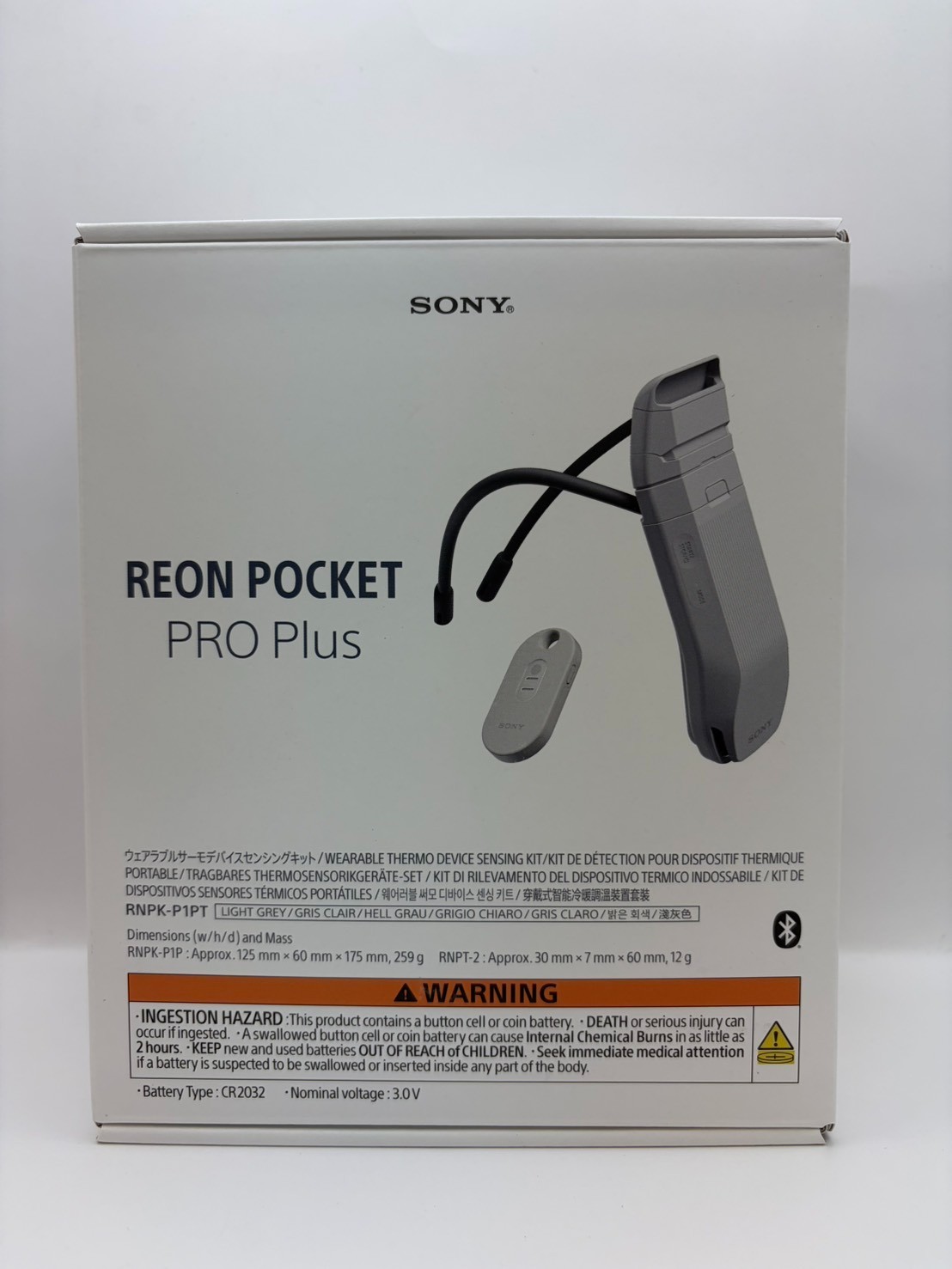Sony REON POCKET PRO Plus RNPK-P1PT 2026 Flagship Wearable Cooler Sensing Kit gallery