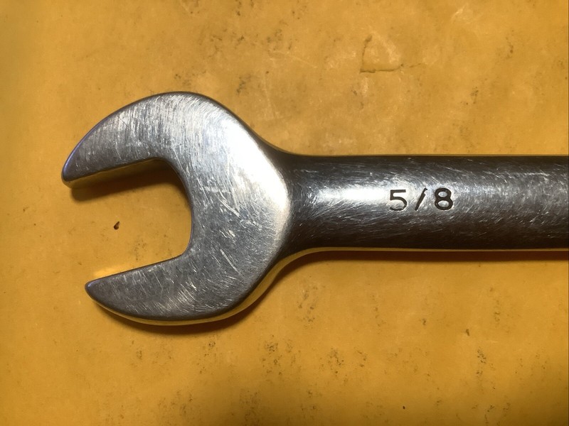 5/8" Flex Head Ratcheting Combination Wrench - Unknown Brand? gallery