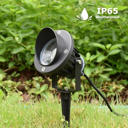 GBS9809 Flag Light Plug in Spotlight, 9W LED Outdoor Landscape Spotlight 1 pack gallery