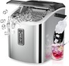 Ice Maker Countertop, 9 Cubes Ready in 6 Mins, 26lbs/24H, Self-Cleaning,Portable gallery