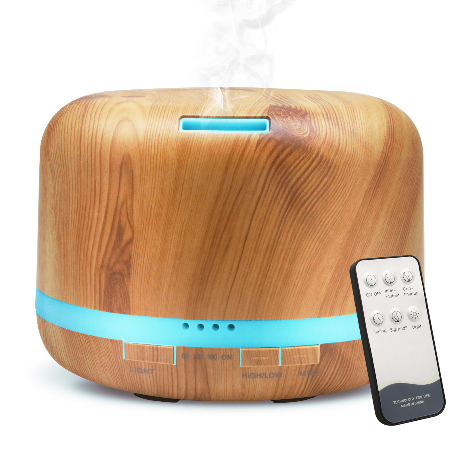 Daroma 500ml Ultrasonic Aroma Diffuser,Remote control,5 In 1cool Mist Humidifier gallery