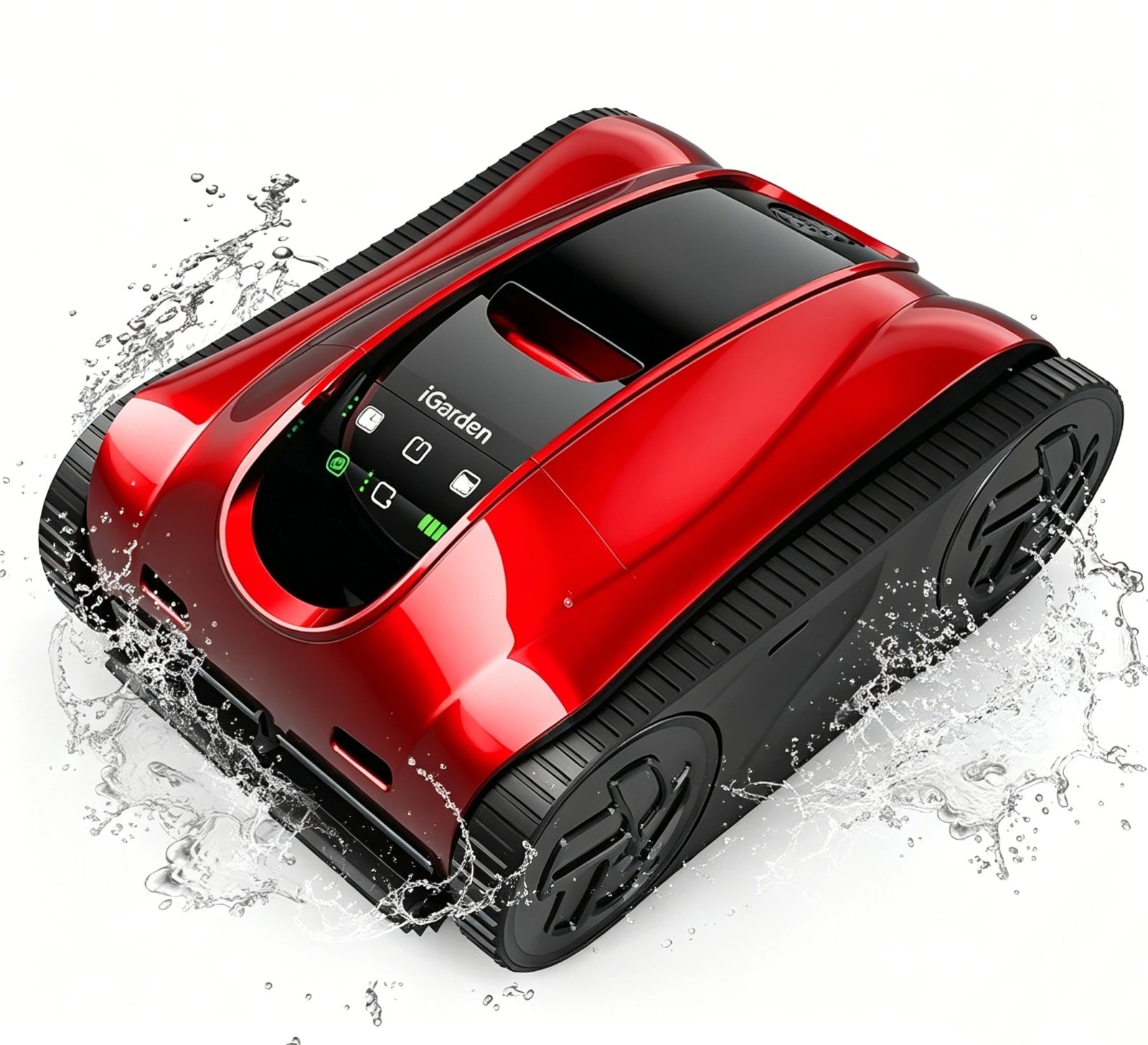 iGarden K Pro 100 Cordless Robotic Pool Cleaner 10H Wall Climbing AI Navigation gallery