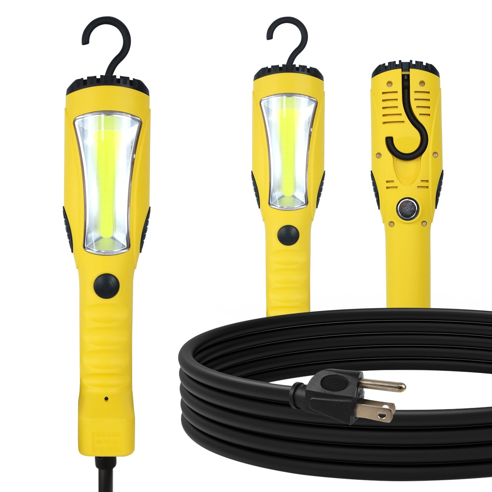 15 Ft LED Work Light, 1200 Lumen COB LED Trouble Light - 16 Gauge SJTW Indoor... gallery