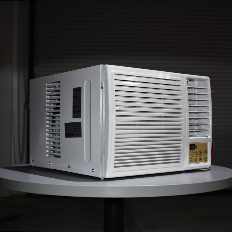 48V DC battery powered Window Air Conditioner 9,000 BTU/h Heat Pump gallery