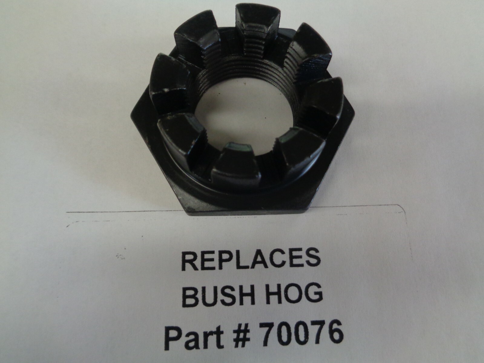 70076 Replacement Nut For several Models of Bush Hog rotary cutters gallery