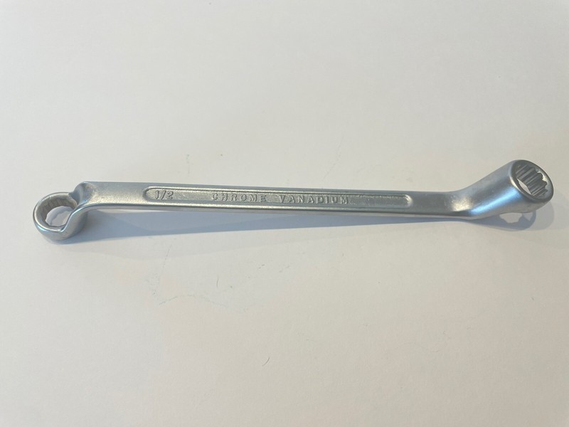 Vanadium 75° Offset Double Ended Chrome Heat Treated DIN 9/16 X 1/2 Inch gallery