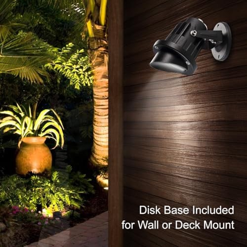 GBS9809 Flag Light Plug in Spotlight, 9W LED Outdoor Landscape Spotlight 1 pack gallery