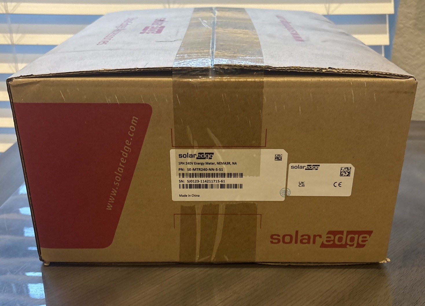 SolarEdge - 1Phase 240V Energy Meter W/ Modbus Nema 3R (SE-MTR240-NN-S-S1) NEW gallery