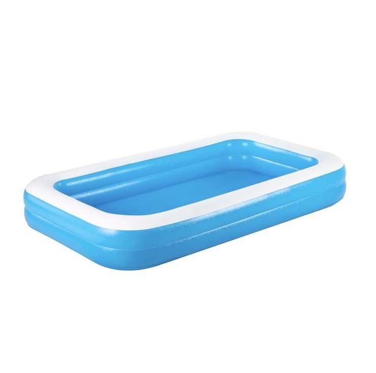 Bestway H2OGO Blue Rectangular Inflatable Swimming Pool 10 Ft X 6 Ft. X 18 In. gallery