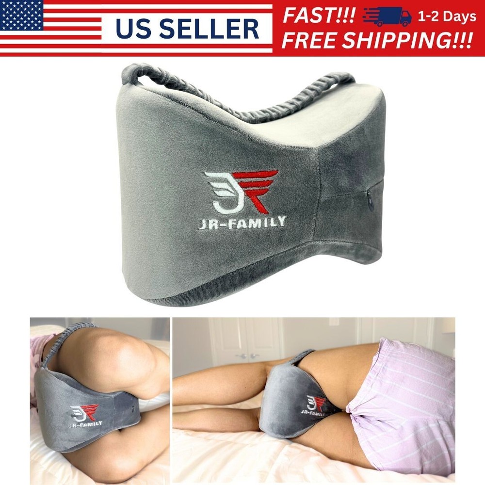 Knee Pillow for Sciatica Memory Foam Pillow and Knee Pillow for Side Sleepers