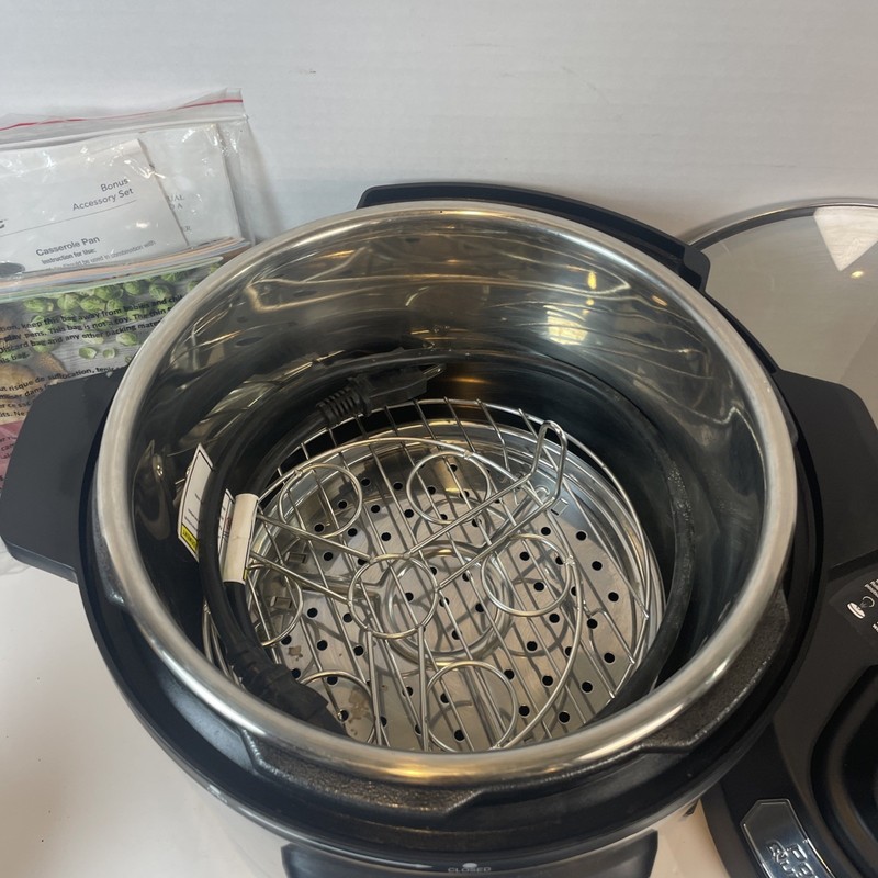 Power Quick Pot Multi-Cooker 8Qt Silver Y8D-36 8-in-1 Pressure Cooker 1300W gallery
