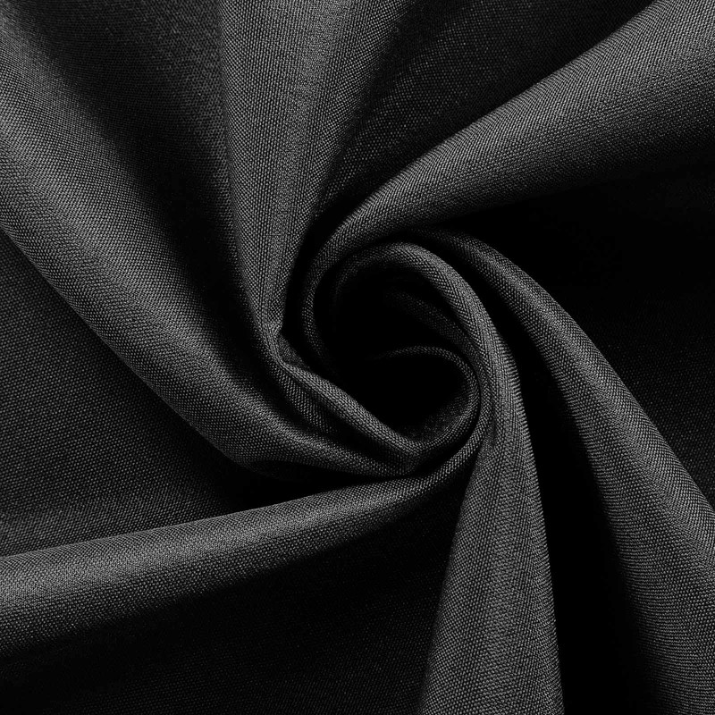 72x120" Black PREMIUM RECTANGLE Polyester TABLECLOTH Catering Linens Home SALE gallery