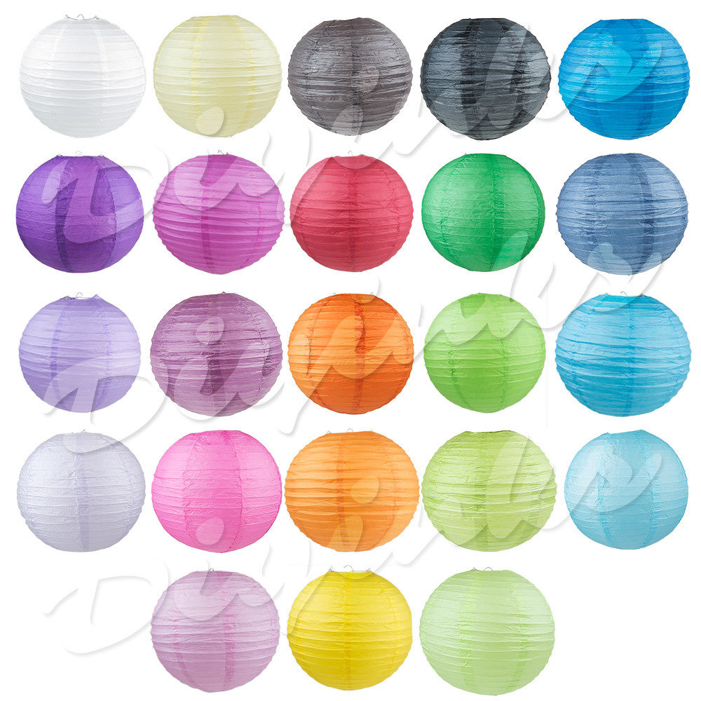 5/10 Pack Chinese Paper Lantern Decoration Wedding Party 8" 10" 12" 14" 16"
