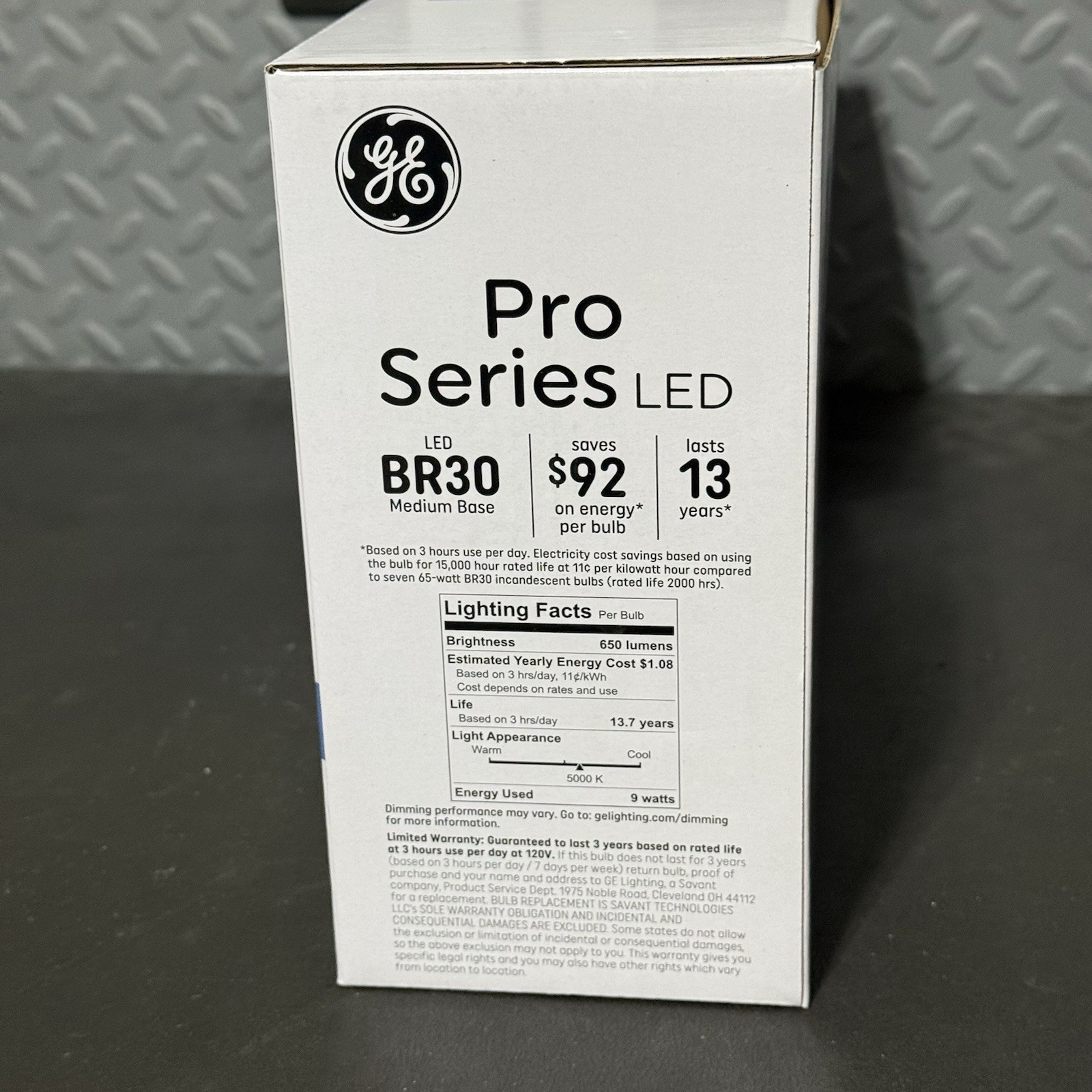 GE Pro Series 65w Repl LED Bulbs Indoor Flood BR30 Medium Base Daylight 6-Pack gallery
