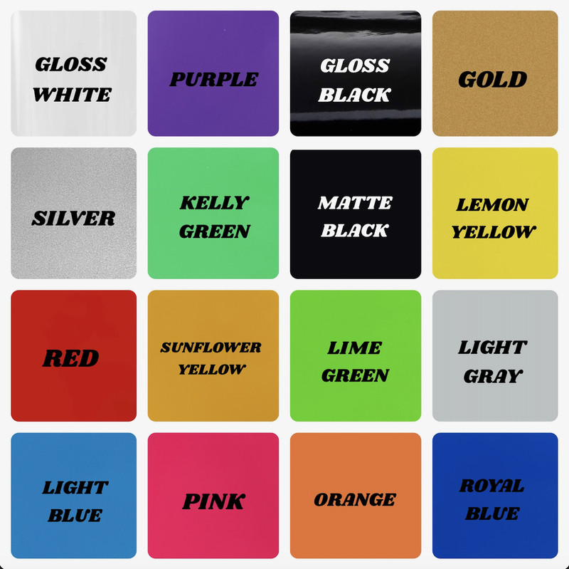 Cursive Custom Text Vinyl Decal Sticker Script | Personalized Lettering Fancy- gallery