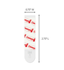 4 Medium Command Brand Picture Hanging Strips 2 Pairs 3M Damage Free 2.75″