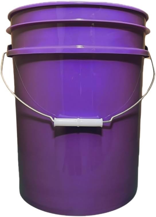5 Gallon Bucket container, Food grade Made in USA Purple color ( Pack of 1) gallery