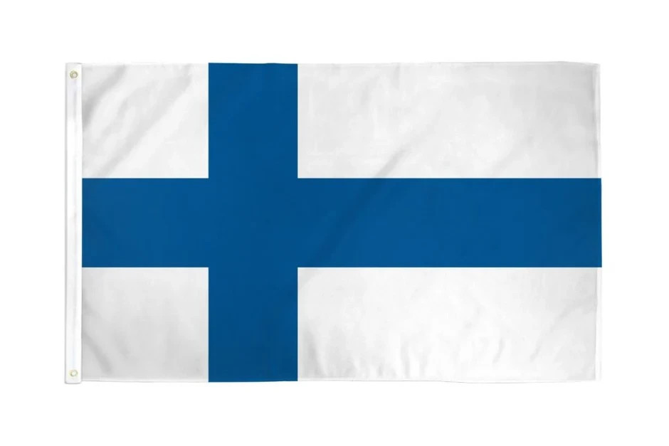 Finland 2x3ft Poly Flag International Finland Finish Country National Flag gallery