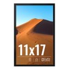 11x17 Picture Frame for Wall Display, 11x17 Black Picture Frame with HD Plexi... gallery