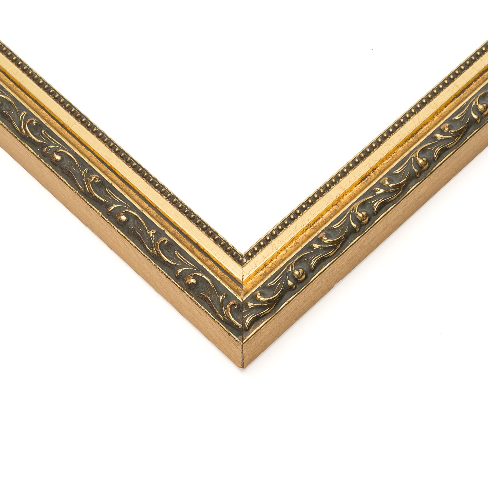 16x18 Frame Black & Gold Solid Wood Picture Frame Width 1.125 Inches | Interior gallery