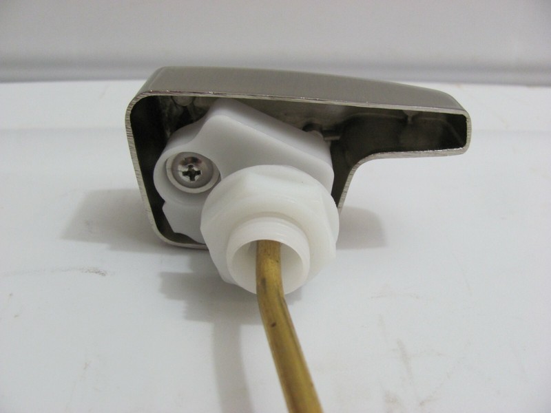 Jones Stephens T0102BN Eljer Side Mount Toilet Tank Brushed Nickel Flush Lever gallery