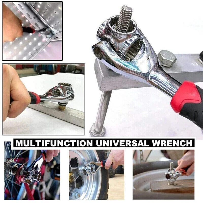 52 in 1 Universal Wrench Multi-Function Socket Tiger Spanners Adjustable Tools gallery