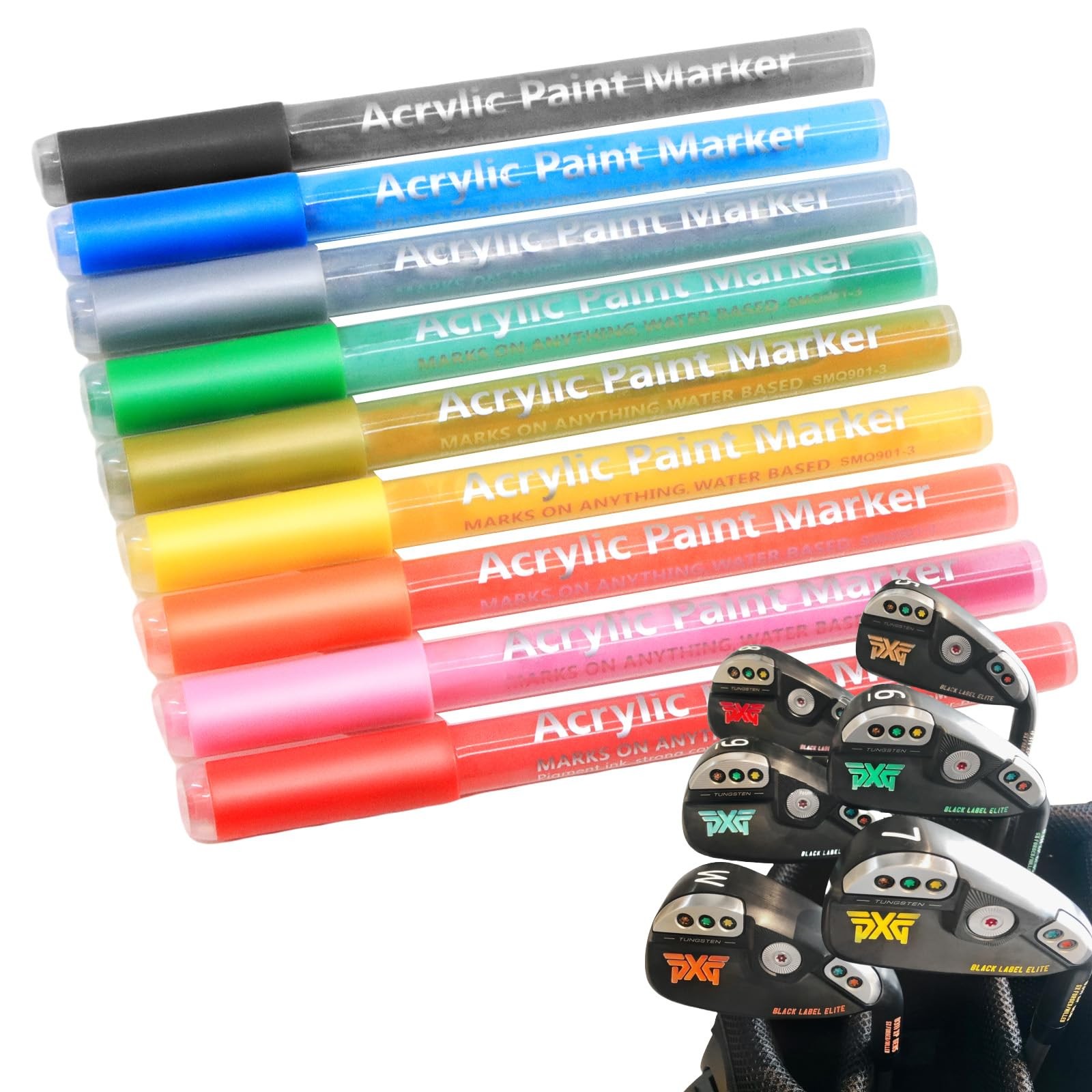 THE GOLFER STORE Gold, Silver, Yellow, Blue, Green, Orange, Pink, Red，Black gallery