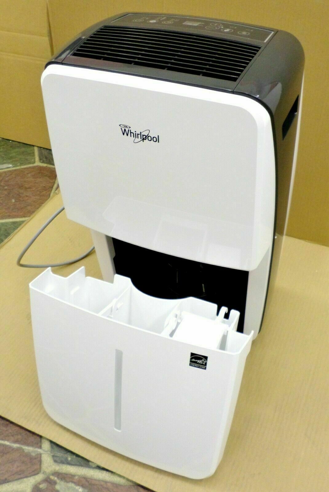 WINTER SPECIAL !! WHIRLPOOL 70 PT Pint with Built-In Pump Dehumidifier FREE SHIP gallery
