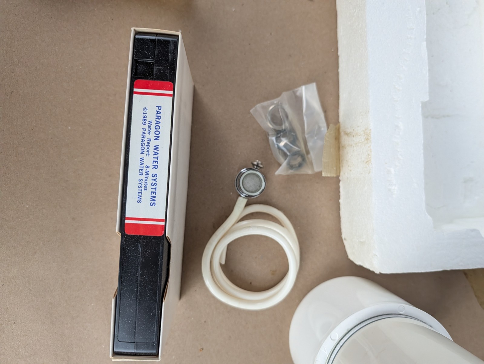 NOS 1989 Paragon CT-2 Water Filter Countertop Water Filter 15,000 Gallon White gallery