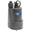 Submersible Thermoplastic Utility Pump 1/3 HP 2400 GPH Flow Rate Drain Water gallery