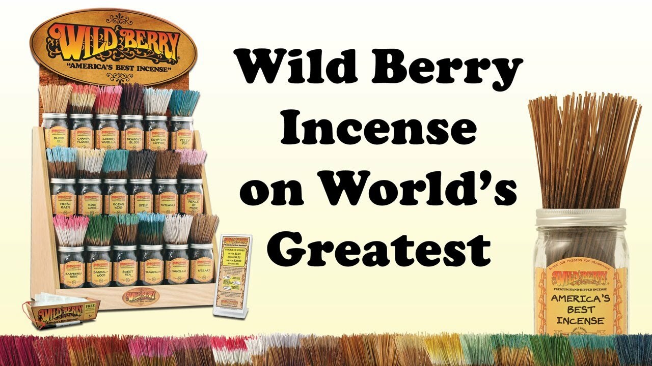 Wildberry Incense 11" Stick 70+ Flavors 20's / Pack BUY Two GET One Free gallery