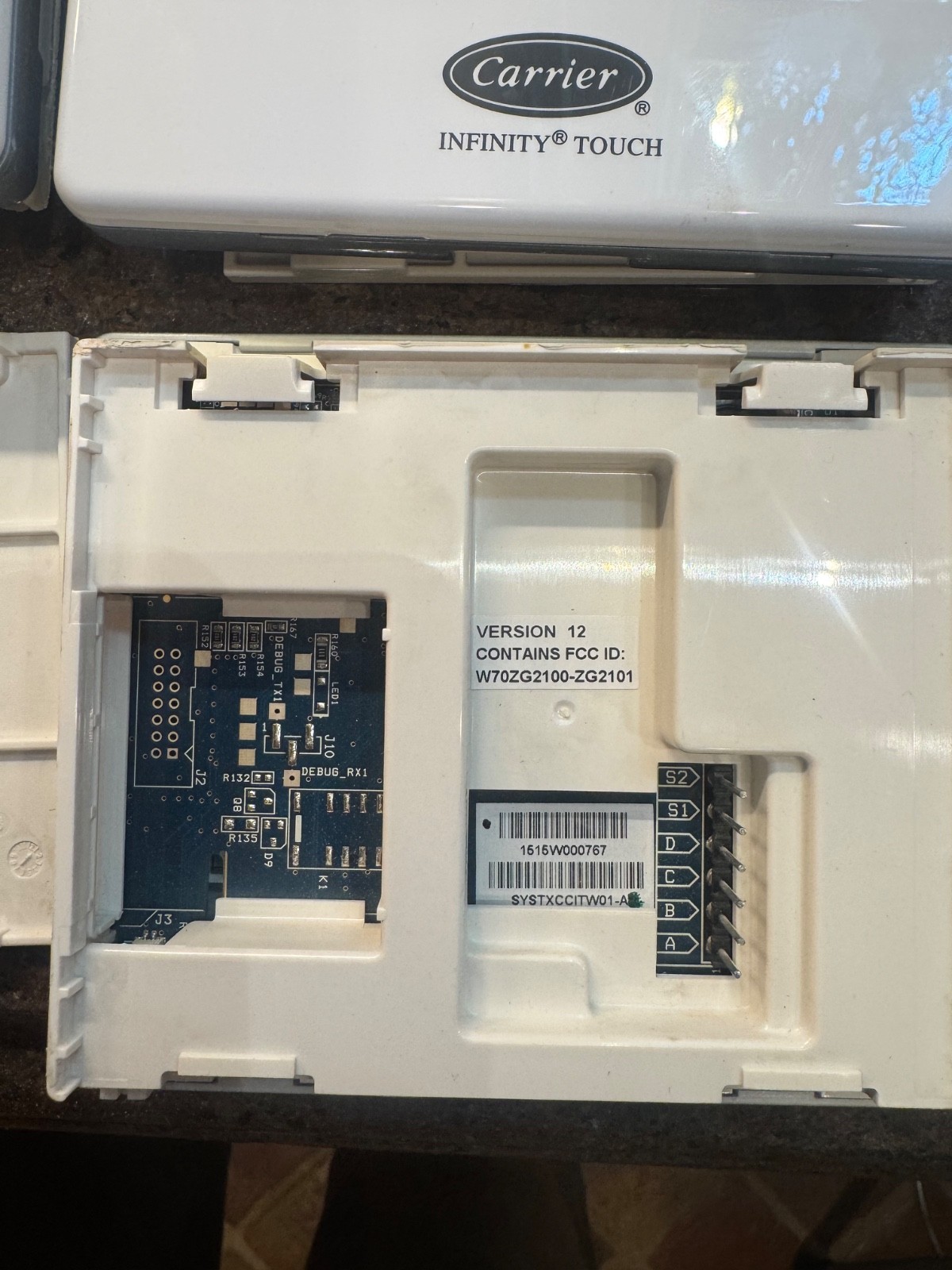 Carrier SYSTXCCITC01-A (Version 12) Infinity Touch Programmable Thermostats gallery