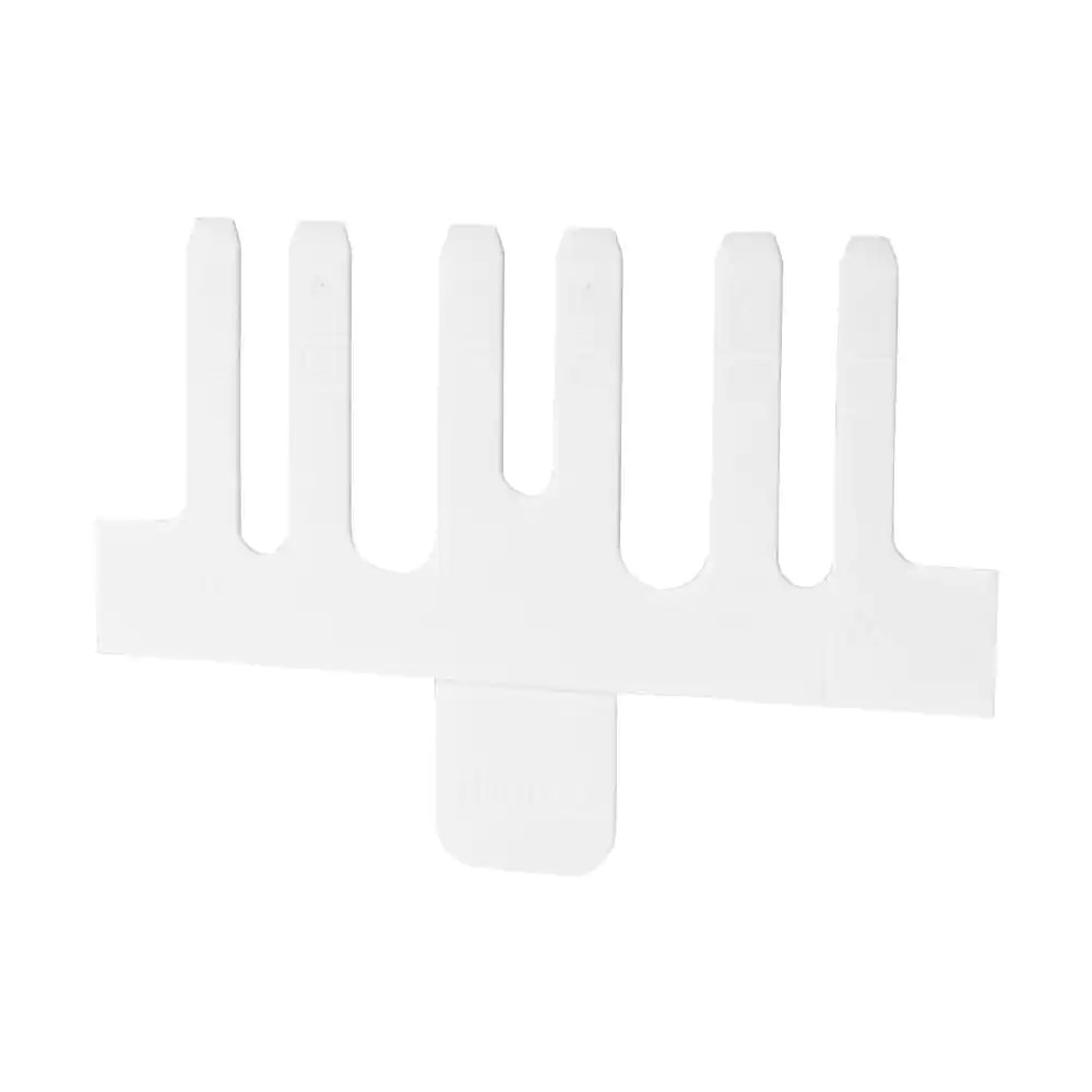 3 In. to 4-1/2 In. Compatible Hinge Shims Plastic White 3-Pack gallery