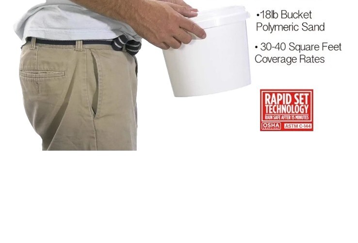 Polymeric Sand - Beige 17lbs Joint Stabilizing Sand for Pavers READ DESCRIPTION gallery
