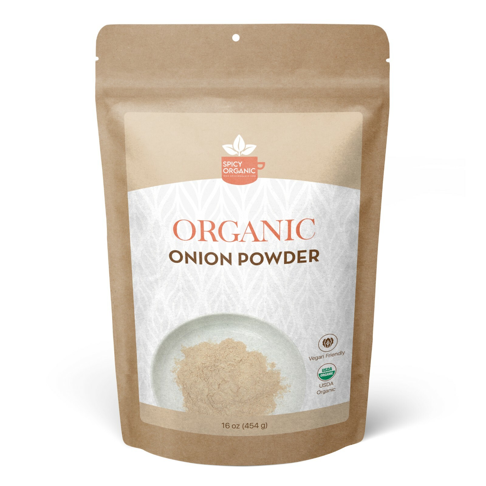 Organic Onion Powder - NON GMO White Onion Powder Seasoning -16 OZ gallery