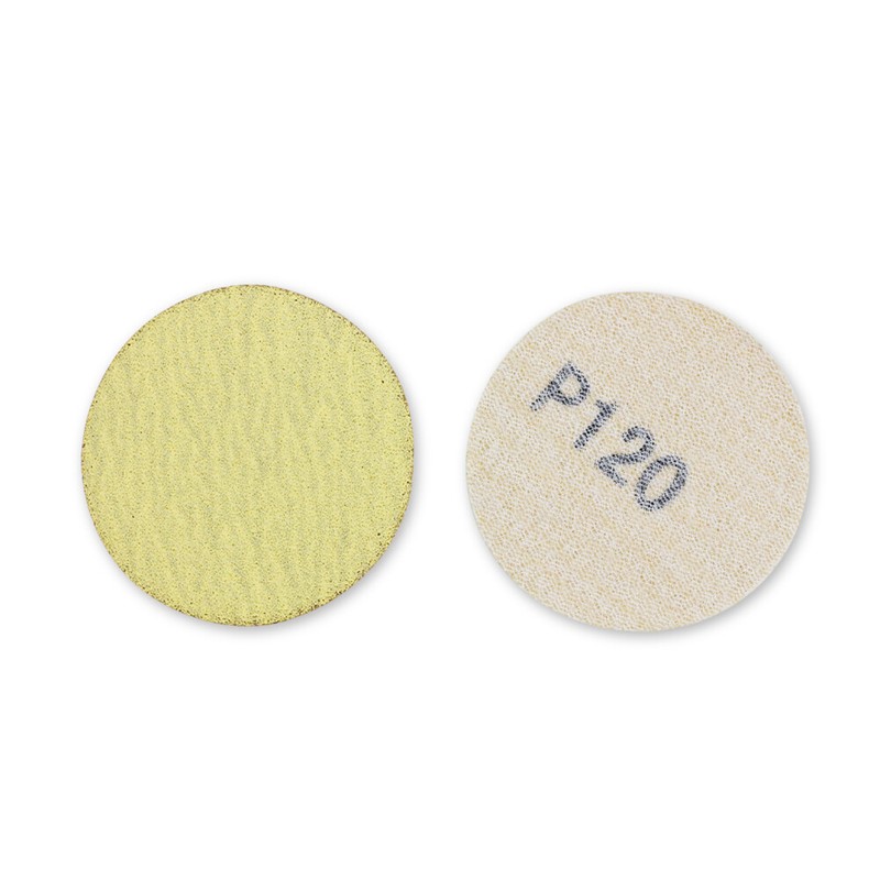 BHA 2" Inch Gold Hook & Loop Sanding Discs Orbital DA Sandpaper - 50 Pack gallery