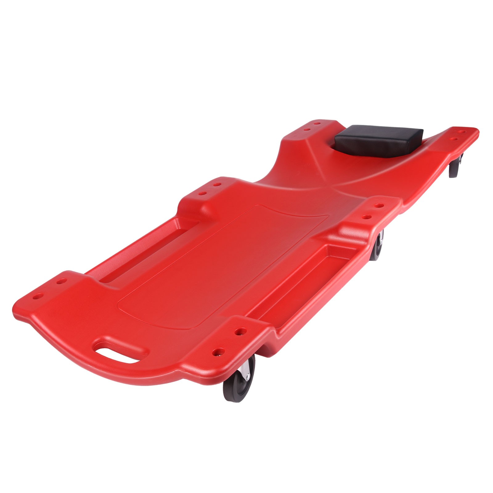 40" Mechanic Creeper Low Profile 500lb Rolling Garage Cart with Padded Headrest gallery