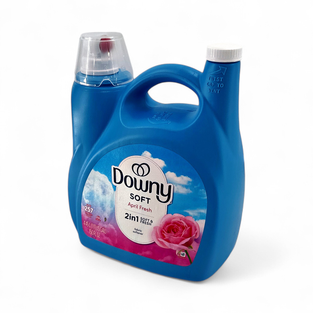 Downy Soft & Fresh Liquid Fabric Softener 2in1 April Fresh 257 loads, 150 fl oz gallery