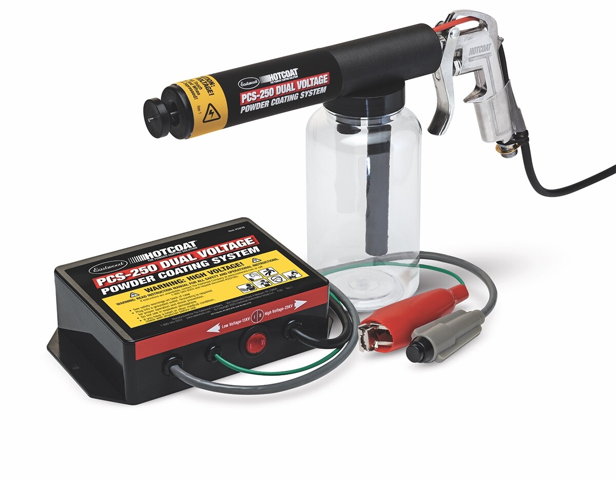 Hotcoat PCS-250 Economical Dual Voltage Powder Coating Gun Standard 120v 60 Hz gallery